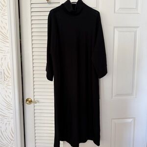 Eileen Fisher Black Long Sleeve Dress